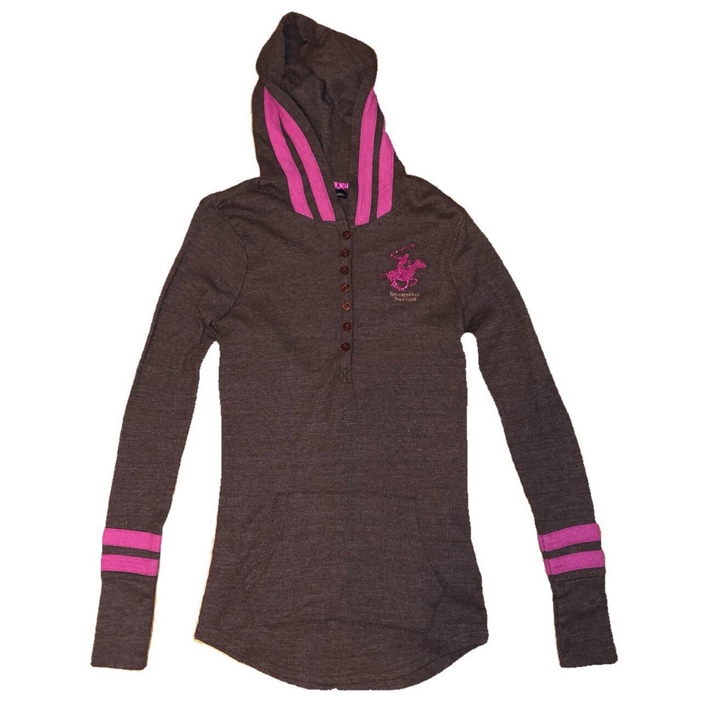 beverly hills polo club y2k top